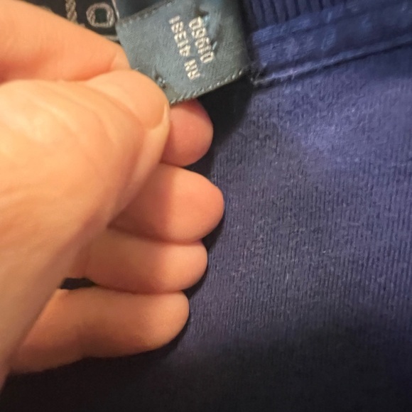 Ralph Lauren Blue Polo Shirt Classic Design Large - Picture 6 of 7